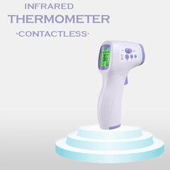 Bezkontakta infrasarkanais starojums ar augstas temperatūras trauksmi cena un informācija | Termometri | 220.lv