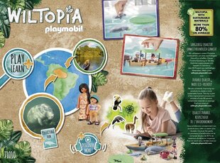 71010 PLAYMOBIL® Wiltopia, Brauciens ar laivu pie lamantīniem cena un informācija | Konstruktori | 220.lv