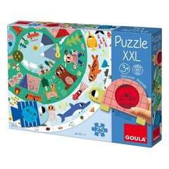 Puzzle Поиск животных  Discover Animals Goula 53177 цена и информация | Пазлы | 220.lv