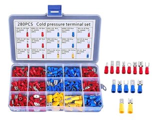 280 gabalu vadu savienotāju izolācijas komplekts cena un informācija | Rokas instrumenti | 220.lv