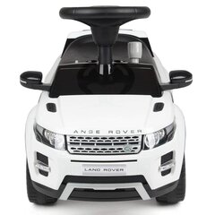 Детский автомобиль-каталка 3в1 с лицензией Range Rover Evoque, со звуком, белый цена и информация | Игрушки для малышей | 220.lv