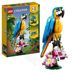 31136 LEGO® Creator Eksotiskais papagailis cena un informācija | Konstruktori | 220.lv