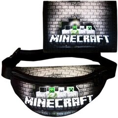 Komplekts MINECRAFT jostas soma + maks cena un informācija | Bērnu aksesuāri | 220.lv