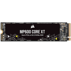 Corsair MP600 Core XT, 4TB, NVMe M.2 cena un informācija | Iekšējie cietie diski (HDD, SSD, Hybrid) | 220.lv