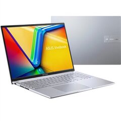 Asus Vivobook 16 (M1605YA-MB242W) AMD Ryzen 7 7730U 16GB 512SSD AMD Radeon Graphics W11H Silver cena un informācija | Portatīvie datori | 220.lv