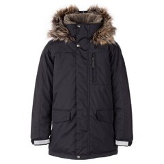 Lenne bērnu parka 250g Janno 23368*042, melns 4741593441141 cena un informācija | Zēnu virsjakas | 220.lv