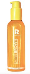 Чрезвычайно быстродействующее масло для загара Byrokko Shine Brown Tropical Oil, 145 мл цена и информация | Кремы для автозагара | 220.lv