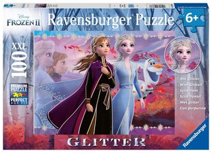 Пазл Ravensburger Frozen Strong Sisters, 100 д. цена и информация | Пазлы | 220.lv