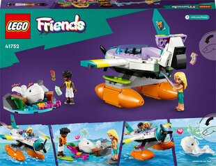 41752 LEGO® Friends Jūras glābēju lidmašīna cena un informācija | Konstruktori | 220.lv