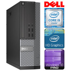 DELL 7020 SFF i5-4570 16GB 120SSD DVD WIN10PRO/W7P цена и информация | Стационарные компьютеры | 220.lv