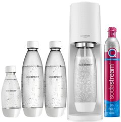 SodaStream baltais komplekts 5 gab cena un informācija | Gāzētā ūdens aparāti | 220.lv