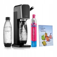 Gāzētā ūdens aparāts SodaStream melns cena un informācija | Gāzētā ūdens aparāti | 220.lv