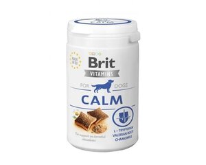 Brit Vitamins Calm vitamīnu piedeva suņiem, 150 g cena un informācija | Vitamīni, uztura bagātinātāji, pretparazītu līdzekļi suņiem | 220.lv