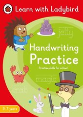 Handwriting Practice: A Learn with Ladybird Activity Book 5-7 years: Ideal for home learning (KS1) цена и информация | Книги для подростков  | 220.lv