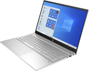 HP Pavilion 15 4S8V5EA AMD Ryzen 7 5700U, RAM 16 GB, 512 GB SSD, AMD Radeon Graphics, Windows 11 Home, Silver cena un informācija | Portatīvie datori | 220.lv