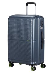 Liels koferis American Tourister Geopop Spinner, L, zils cena un informācija | Koferi, ceļojumu somas | 220.lv