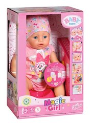 Lelle mazulis ar aksesuāriem Baby Born Magic Girl, 43cm cena un informācija | Rotaļlietas meitenēm | 220.lv