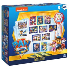 Puzļu komplekts Paw Patrol 12in1, 12 x 48 d. цена и информация | Пазлы | 220.lv