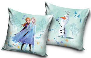 Spilvena pārvalks Disney Frozen 40x40 cm cena un informācija | Oriģināli spilveni, pārvalki | 220.lv