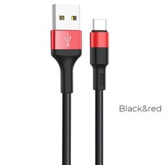 Hoco USB-c, 1 m cena un informācija | Kabeļi un vadi | 220.lv