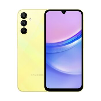 Samsung Galaxy A15 4G 4/128GB Yellow cena un informācija | Mobilie telefoni | 220.lv