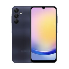 Samsung Galaxy A25 5G 8/256GB SM-A256BZKHEUE Blue Black cena un informācija | Mobilie telefoni | 220.lv