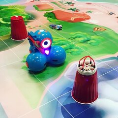 Robotu sacīkšu paklājiņš Dash and Dot Wonder Workshop cena un informācija | Rotaļlietas zēniem | 220.lv