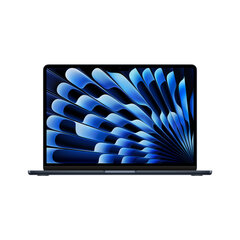 MacBook Air 13" Apple M3 8C CPU 8C GPU/8GB/256GB SSD/Midnight/INT - MRXV3ZE/A cena un informācija | Portatīvie datori | 220.lv