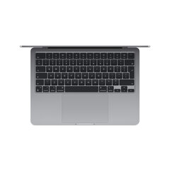 MacBook Air 13" Apple M3 8C CPU 10C GPU/16GB/512GB SSD/Space Grey/INT - MXCR3ZE/A cena un informācija | Portatīvie datori | 220.lv