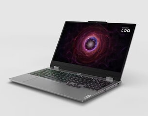 Lenovo LOQ 15AHP9 15.6 FHD AMD R5 8645HS/16GB/1TB/NVIDIA GFRTX 4060 8GB WIN11 Home EN Grey cena un informācija | Portatīvie datori | 220.lv