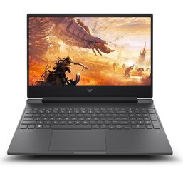 HP Victus 15 FHD 144Hz R5-7535HS 16GB-DDR5 512GB RTX2050 W11 Mica Silver Renew cena un informācija | Portatīvie datori | 220.lv