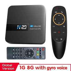 Android TV Box H20 Android 10.0 smart cena un informācija | Virszemes TV uztverēji | 220.lv