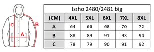 Virsjaka vīriešiem Issho 2480 cena un informācija | Vīriešu virsjakas | 220.lv