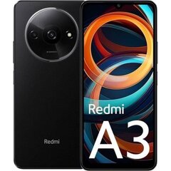 Xiaomi Redmi A3 4/128GB Midnight Black cena un informācija | Mobilie telefoni | 220.lv