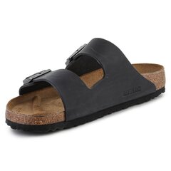 Čības vīriešiem Birkenstock 0552111, melnas cena un informācija | Vīriešu iešļūcenes, čības, sandales | 220.lv