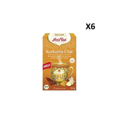 Yogi Tea® tēja ar kurkumu, 6 gab. cena un informācija | Tēja | 220.lv