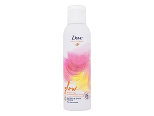 Гель для душа и бритья Dove Mousse Glow&amp;Shave, 200 мл цена и информация | Масла, гели для душа | 220.lv