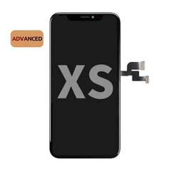 LCD Display NCC for Iphone XS Black Advanced цена и информация | Запчасти для телефонов и инструменты для их ремонта | 220.lv