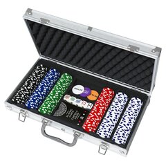 Pokera komplekts futrālī Spinmaster Game Poker, 6065367 cena un informācija | Azartspēles, kārtis, pokers | 220.lv