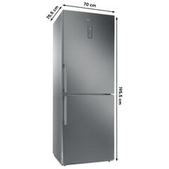 Hotpoint HA70BE 973 X cena un informācija | Ledusskapji | 220.lv