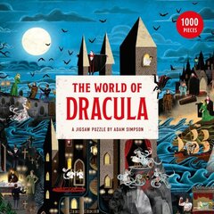 The World of Dracula : A Jigsaw Puzzle by Adam Simpson цена и информация | Пазлы | 220.lv