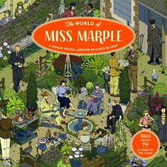 The World of Miss Marple : A 1000-piece Jigsaw Puzzle цена и информация | Пазлы | 220.lv