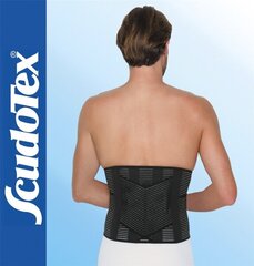 Ortopēdiskā korsete Scudotex Diamond S641, melna cena un informācija | Ķermeņa daļu fiksatori | 220.lv