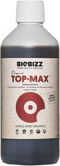 Organiskais ziedēšanas stiprinātājs BioBizz Top-Max, 250ml cena un informācija | Šķidrie mēslošanas līdzekļi | 220.lv