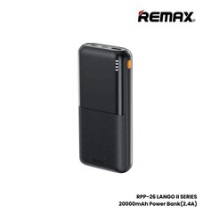 Remax RPP-26 20000mAh cena un informācija | Lādētāji-akumulatori (Power bank) | 220.lv