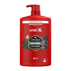 Dušas želeja Old Spice Wolfthorn vīriešiem, 1000 ml cena un informācija | Dušas želejas, eļļas | 220.lv