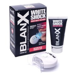 Zobu pasta Blanx White Shock Treatment 50 ml + LED kapa cena un informācija | Zobu pastas, birstes | 220.lv