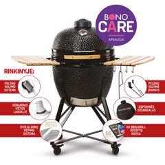 Keramikas grils Kamado Bono Grande, 59cm cena un informācija | Grili | 220.lv