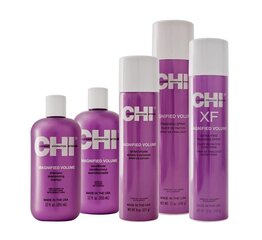 CHI Magnified Volume XF Finishing spray Stipras fiksācijas laka apjomam 340g cena un informācija | Matu veidošanas līdzekļi | 220.lv