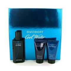 Cool Water Man - EDT 125 ml + shower gel 75 ml + aftershave 75 ml cena un informācija | Vīriešu smaržas | 220.lv